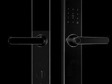 青松沃德 Zigbee 指紋鎖家用防盜門智能門鎖密碼鎖刷卡電子鎖 防磁干擾 防撬 L9-ZT（不含鎖體，鎖體需另購）